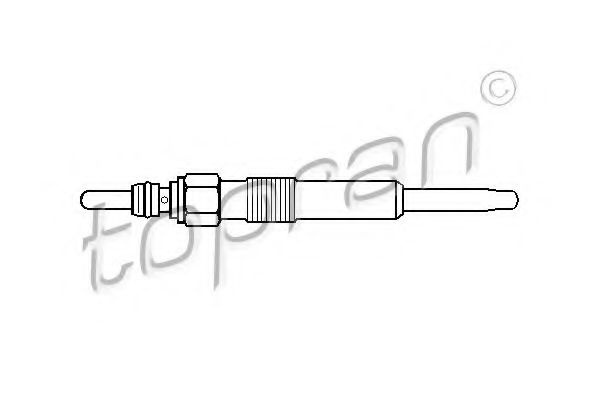 Bujie incandescenta AUDI A3 (8L1) (1996 - 2003) TOPRAN 107 119 piesa NOUA