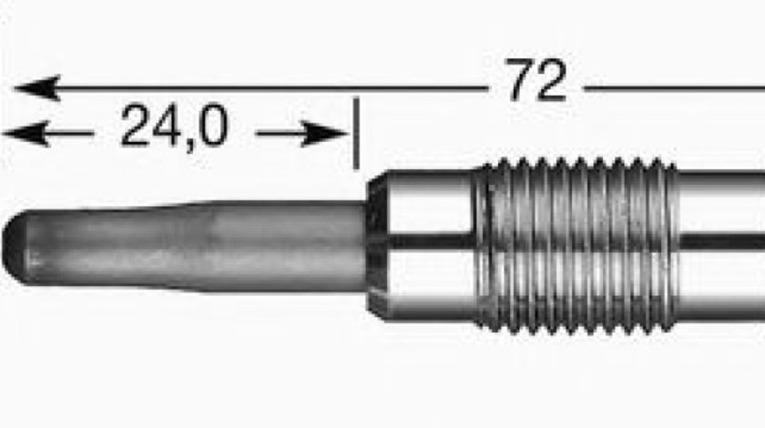 Bujie incandescenta FIAT FIORINO Caroserie (146) (1988 - 2016) NGK 7906 piesa NOUA