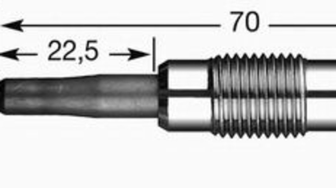 Bujie incandescenta MERCEDES SPRINTER 4-t caroserie (904) (1996 - 2006) NGK 2785 piesa NOUA