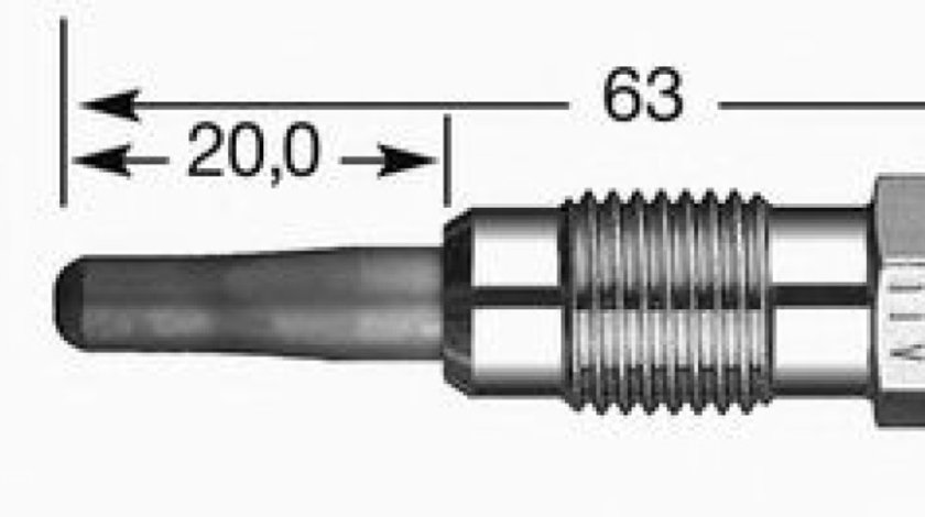 Bujie incandescenta MITSUBISHI CARISMA limuzina (DA) (1996 - 2006) NGK 7947 piesa NOUA