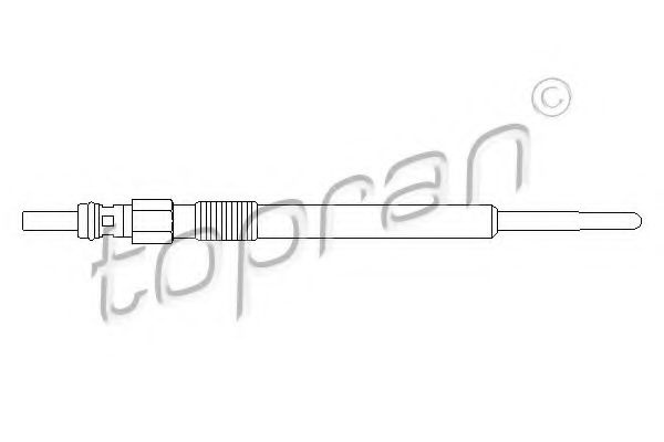 Bujie incandescenta OPEL AGILA (A) (H00) (2000 - 2007) TOPRAN 207 131 piesa NOUA