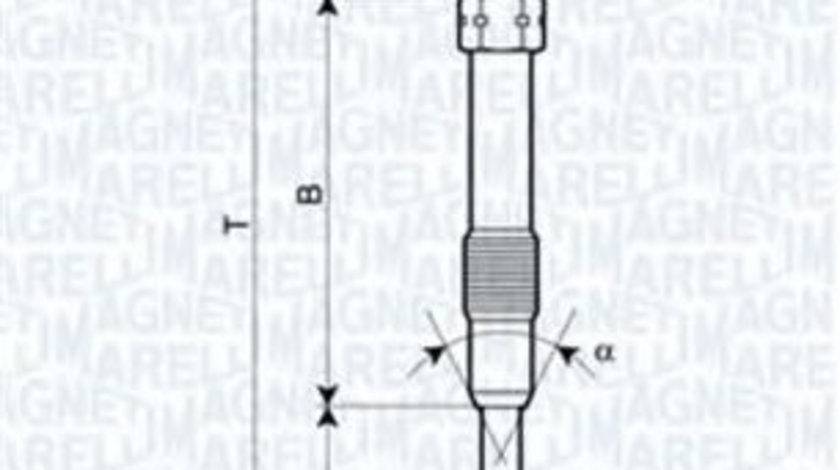 Bujie incandescenta OPEL VECTRA C GTS (2002 - 2016) MAGNETI MARELLI 062900053304 piesa NOUA