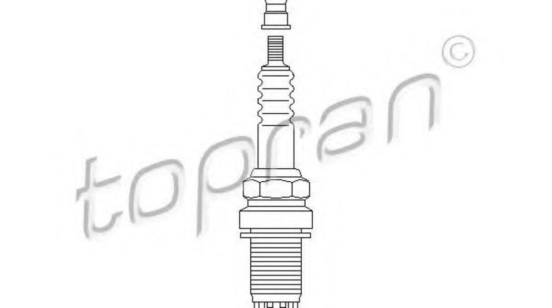 Bujii AUDI A4 Avant (8E5, B6) (2001 - 2004) TOPRAN 110 326 piesa NOUA