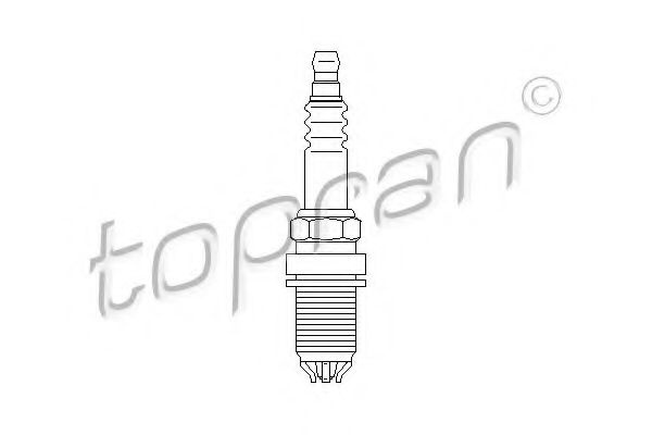 Bujii BMW Seria 3 Cupe (E36) (1992 - 1999) TOPRAN 501 331 piesa NOUA