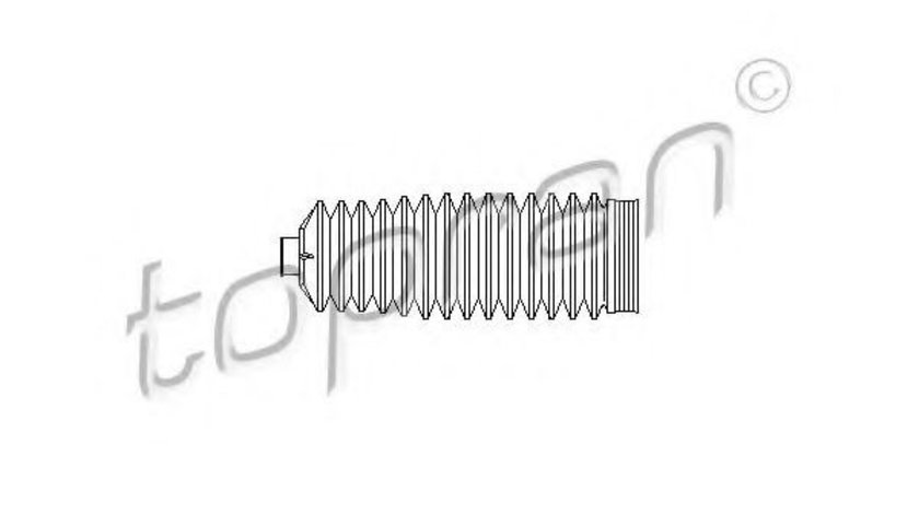 Burduf cauciuc, directie MINI MINI (R50, R53) (2001 - 2006) TOPRAN 501 430 piesa NOUA