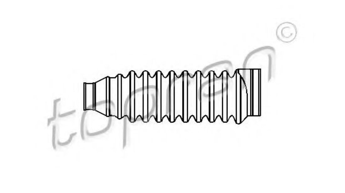 Burduf cauciuc, directie VW CADDY II Caroserie (9K9A) (1995 - 2004) TOPRAN 103 052 piesa NOUA