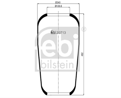 Burduf, Suspensie Pneumatica Febi Bilstein Volvo 20713