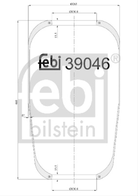 Burduf, Suspensie Pneumatica Febi Bilstein Volvo 39046