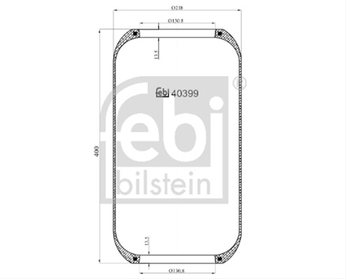 Burduf, Suspensie Pneumatica Febi Bilstein Volvo 40399