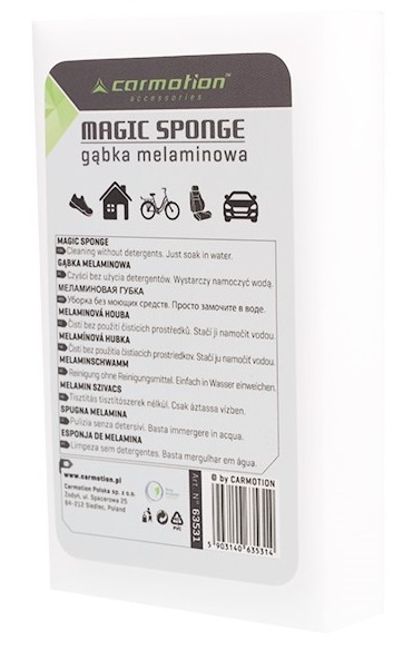 Burete Magic, 10X6X2CM Melamina Carmotion 63531