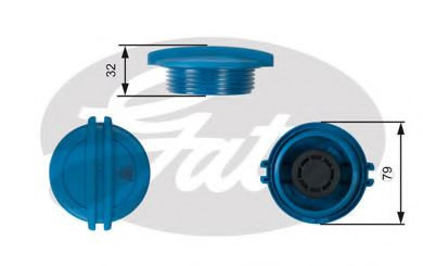 Buson,vas expansiune AUDI A3 Sportback (8PA) (2004 - 2013) GATES RC228 piesa NOUA