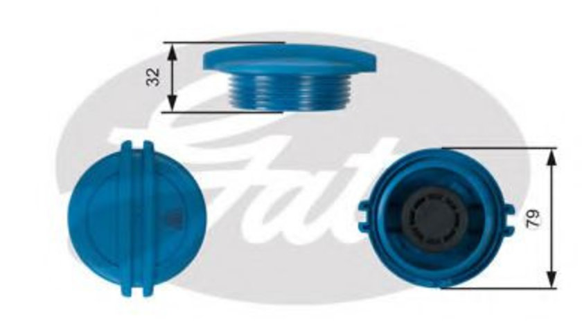 Buson,vas expansiune SKODA ROOMSTER Praktik (5J) (2007 - 2015) GATES RC228 piesa NOUA