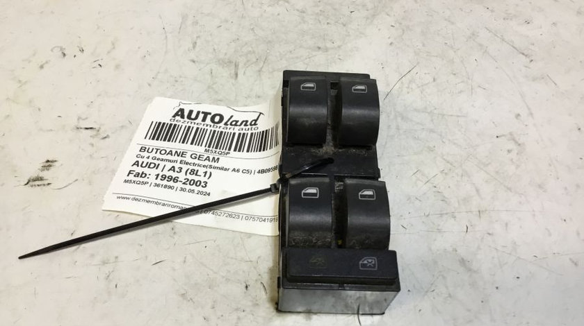 Butoane Geam 4b0959851b Cu 4 Geamuri Electricesimilar A6 C5 Audi A3 8L1 1996-2003