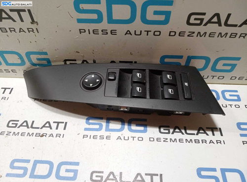 Butoane Geamuri Buton Actionare Reglaj Geamuri Stanga Fata BMW Seria 5 E60 E61 2004 - 2010 Cod 70342...