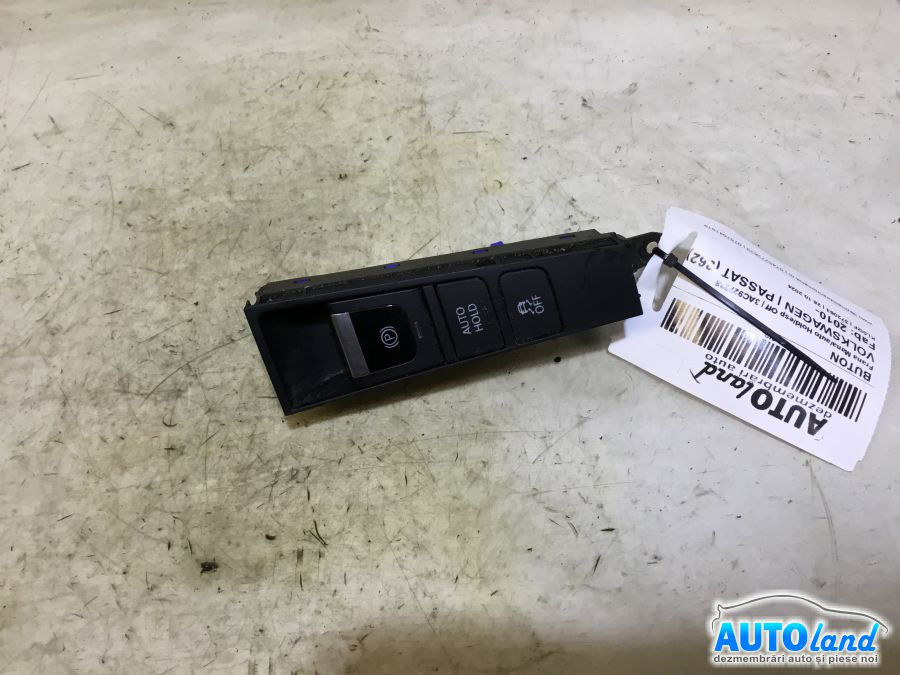 Buton 3ac927238 Frana Mana/auto Hold/esp Off Volkswagen PASSAT 362 2010