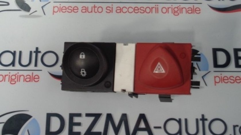 Buton avarie cu buton blocare usi, 8200095493, Renault Megane 2 sedan, 2003-2008 (id:195517)