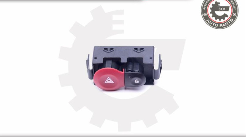 Buton avarie ; RENAULT Clio III ; 252103766R ; 6 pin