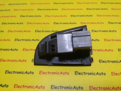 Buton Comanda Geam Audi, 4B0959855A, 4B1959522