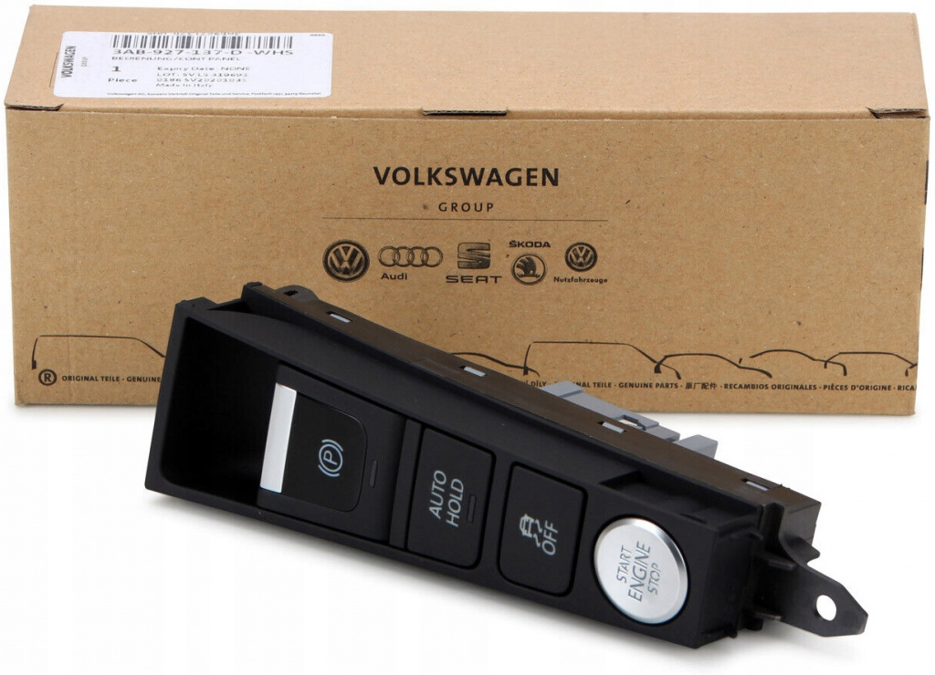 Buton Frana De Mana Esp Autohold Start-Stop Oe Volkswagen Passat CC 2012-2016 3AB927137DWHS