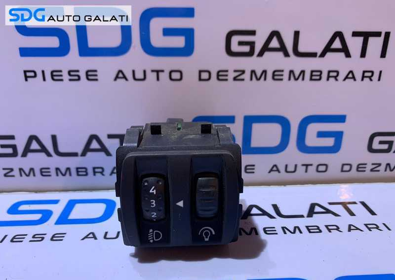 Buton Reglaj Reglare Faruri si Intensitate Lumini Ceasuri Bord Renault Megane 3 2008 - 2016 Cod 251900001R