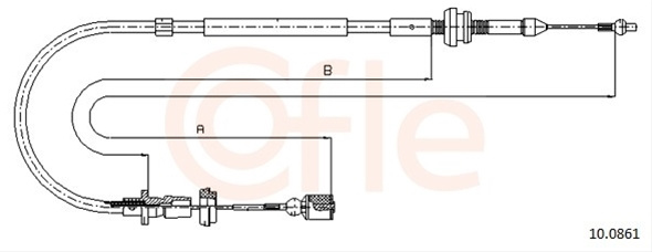 Cablu Acceleratie Cofle Vag 10.0861