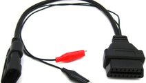 Cablu adaptor 3 Pin la 16 Pin OBD2 pentru Fiat Alf...