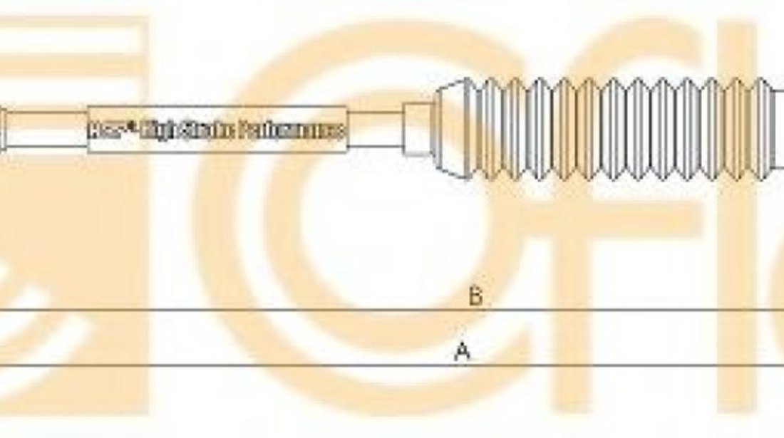 Cablu ambreiaj CITROEN XSARA Estate (N2) (1997 - 2010) COFLE 11.2284 piesa NOUA