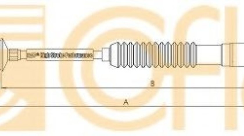 Cablu ambreiaj CITROEN XSARA Estate (N2) (1997 - 2010) COFLE 11.2282 piesa NOUA