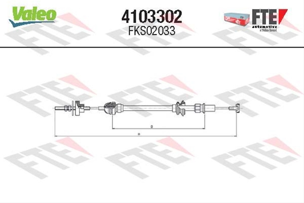 Cablu Ambreiaj Fte Vw 4103302