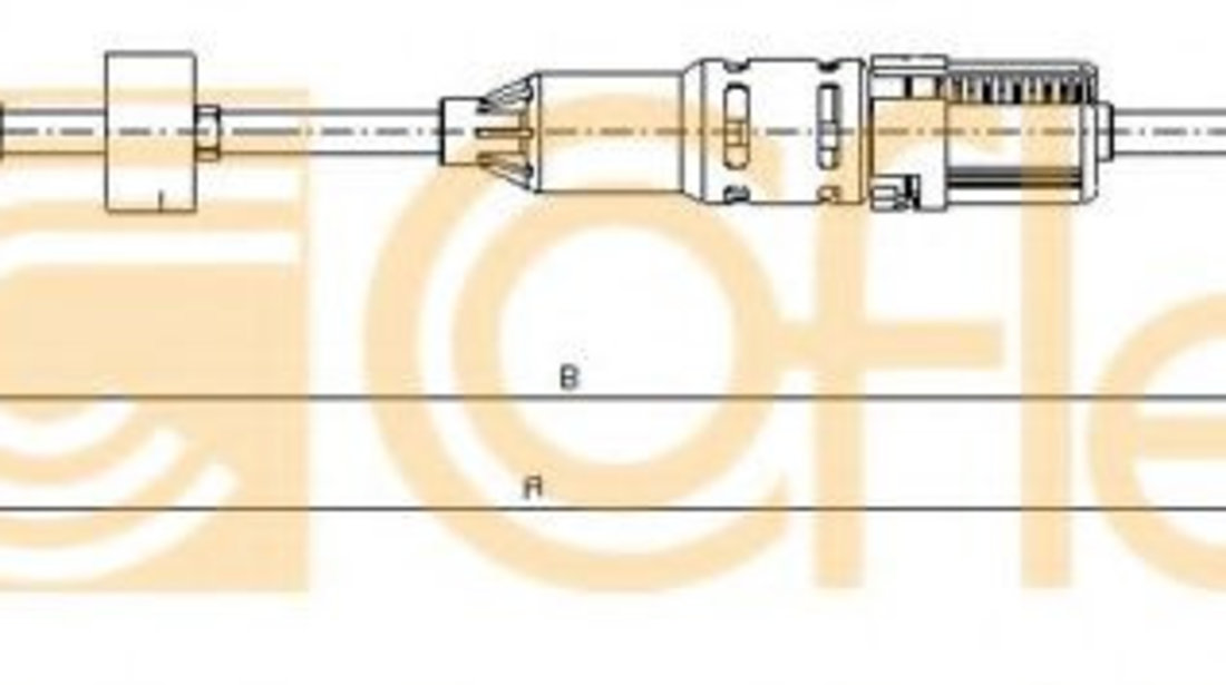 Cablu ambreiaj VW GOLF III Variant (1H5) (1993 - 1999) COFLE 10.3443 piesa NOUA