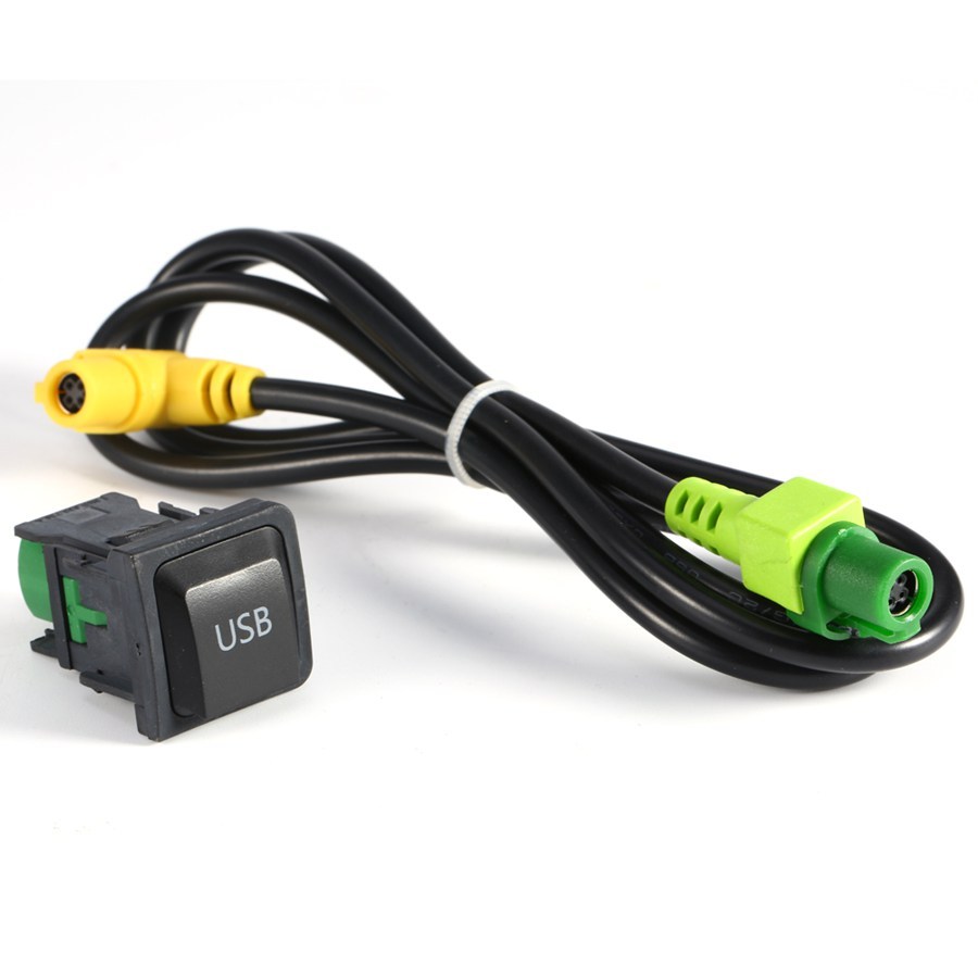 Cablu aux USB auxiliar vw golf / passat / jetta mp3 #9684058