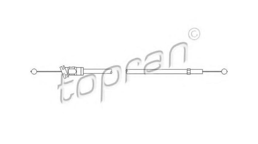 Cablu, capota motor Volkswagen VW PASSAT Variant (3B6) 2000-2005 #2 112278