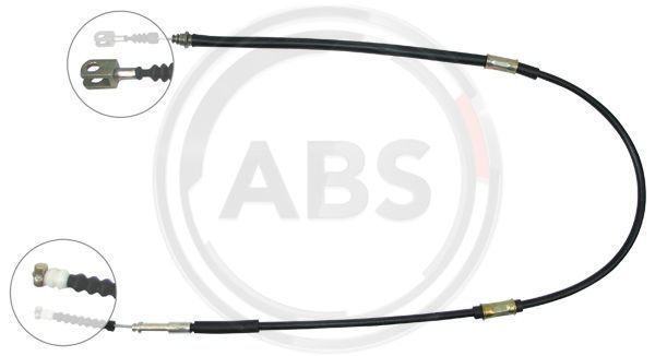 Cablu, frana de parcare dreapta (K12808 ABS) TOYOTA