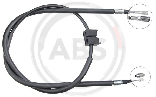 Cablu, frana de parcare dreapta (K13308 ABS) AUDI