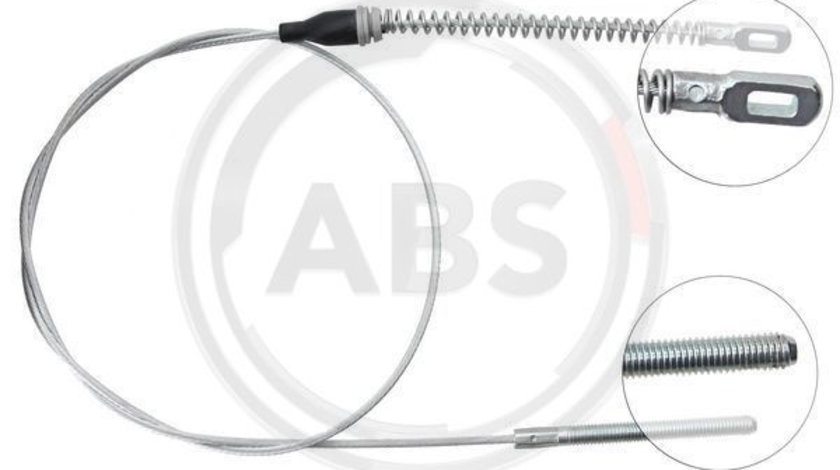 Cablu, frana de parcare dreapta (K15458 ABS) CHEVROLET,OPEL,VAUXHALL