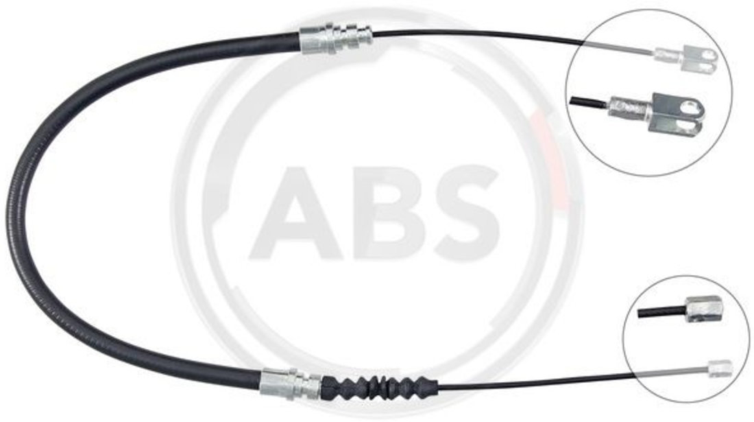 Cablu, frana de parcare dreapta (K16478 ABS) VOLVO