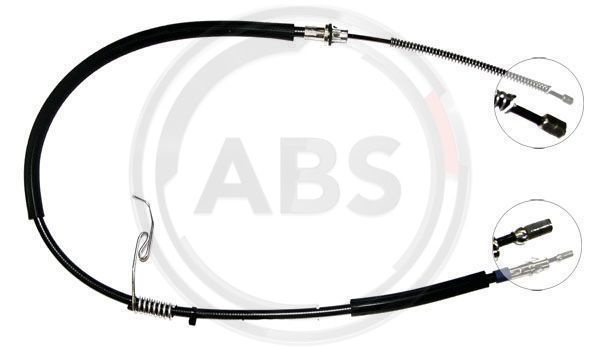 Cablu, frana de parcare dreapta (K17918 ABS) FORD