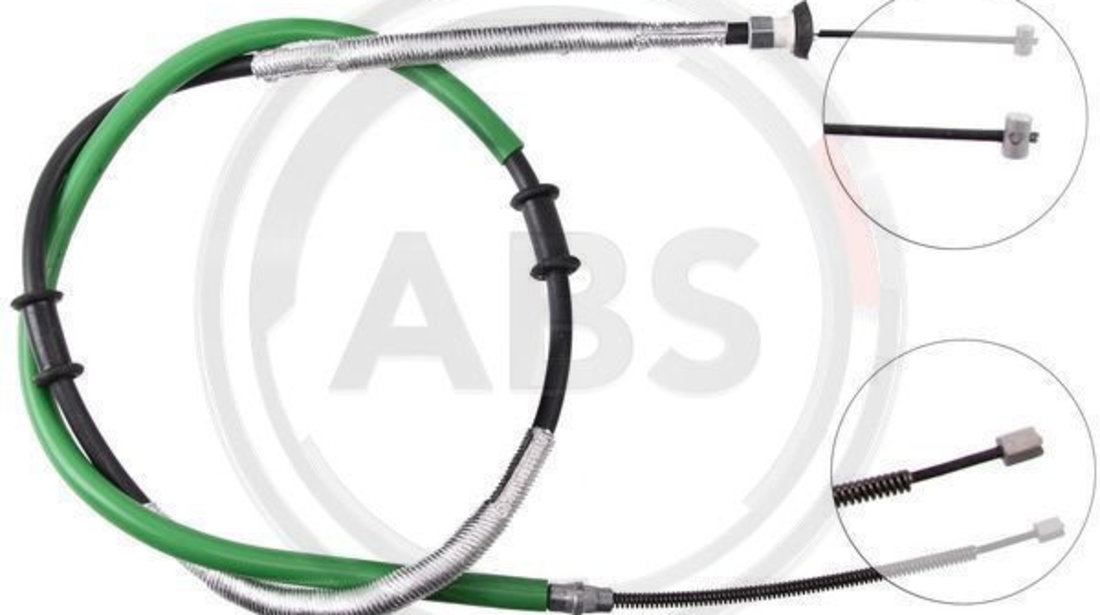 Cablu, frana de parcare dreapta (K18078 ABS) FIAT