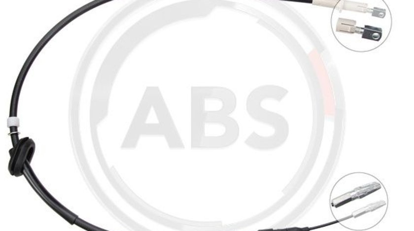 Cablu, frana de parcare dreapta (K18915 ABS) MERCEDES-BENZ