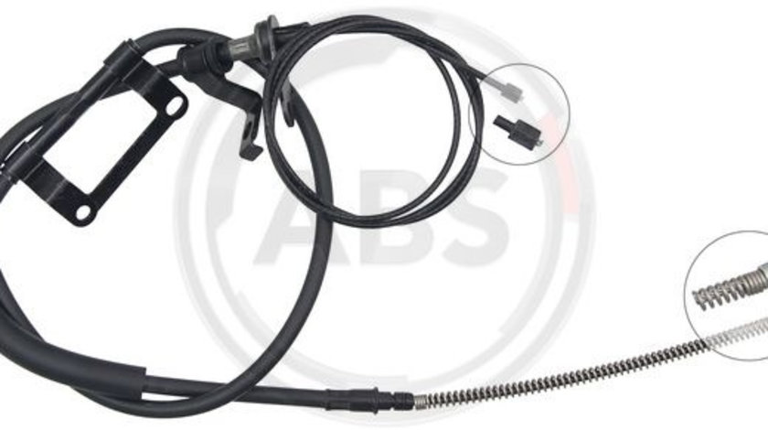 Cablu, frana de parcare dreapta (K19418 ABS) KIA