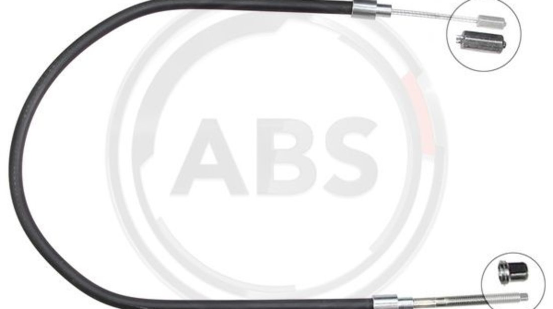 Cablu, frana de parcare fata (K10237 ABS) Citroen