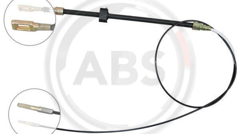 Cablu, frana de parcare fata (K13211 ABS) MERCEDES-BENZ,VW