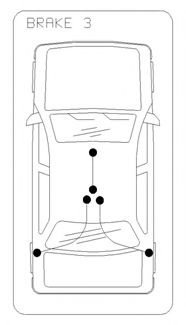 Cablu, frana de parcare FORD FOCUS III Turnier (2010 - 2016) COFLE 10.5381 piesa NOUA