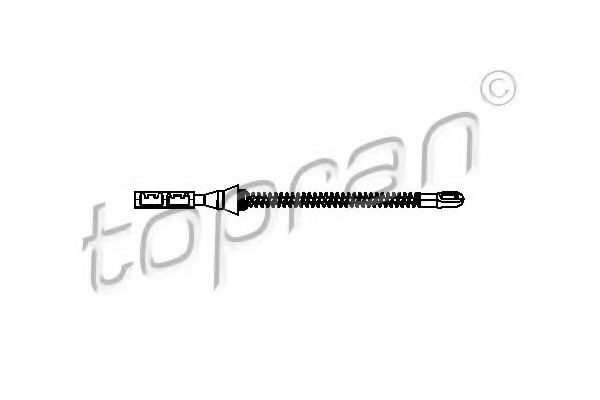 Cablu, frana de parcare OPEL ASTRA G Cupe (F07) (2000 - 2005) TOPRAN 207 189 piesa NOUA