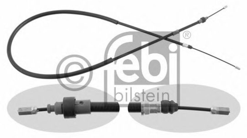 Cablu, frana de parcare PEUGEOT 206 limuzina (2007 - 2016) FEBI BILSTEIN 29362 piesa NOUA