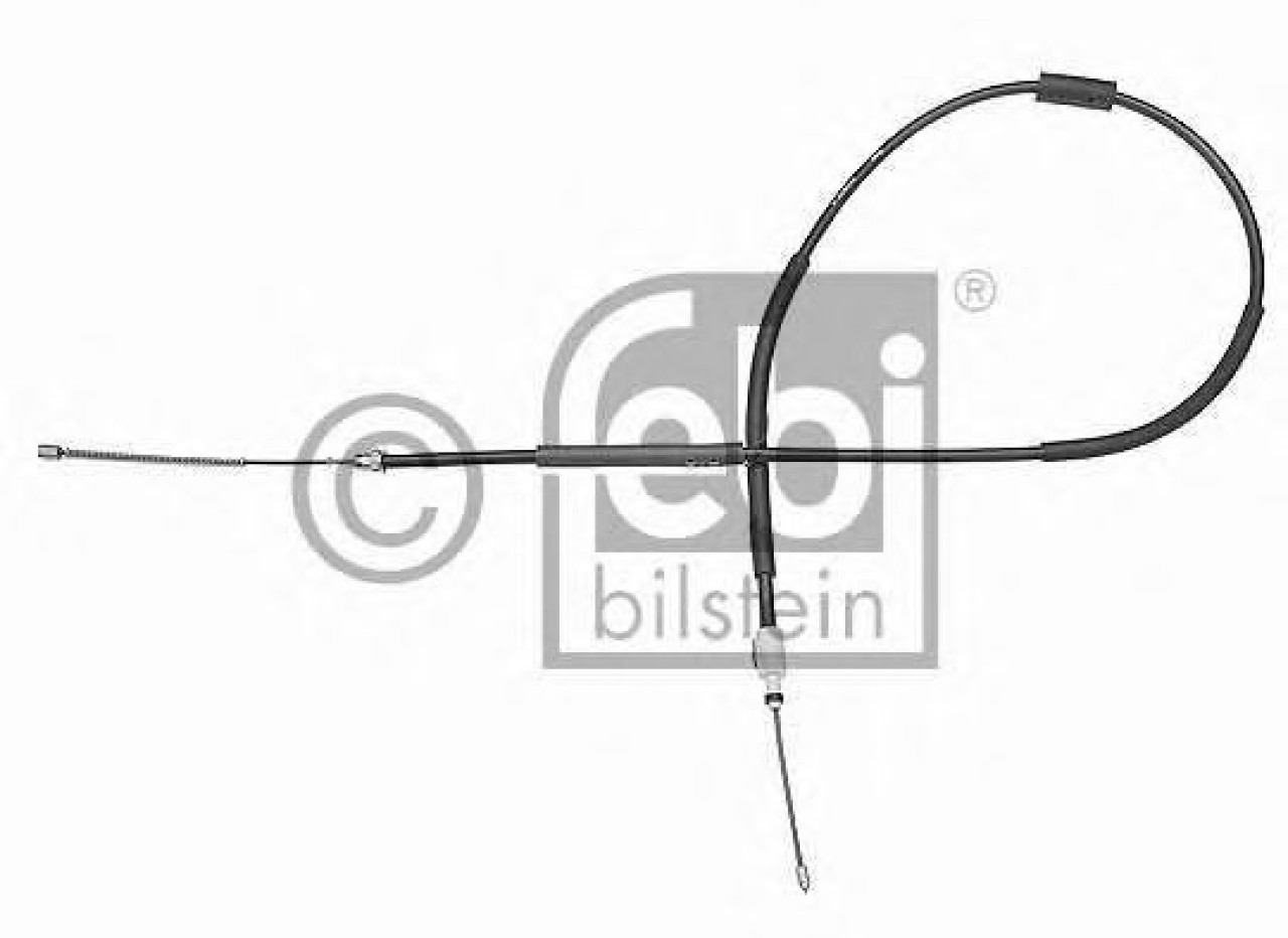 Cablu, frana de parcare PEUGEOT 306 (7B, N3, N5) (1993 - 2003) FEBI BILSTEIN 17913 piesa NOUA