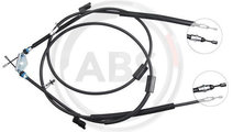 Cablu, frana de parcare spate (K10325 ABS) FORD