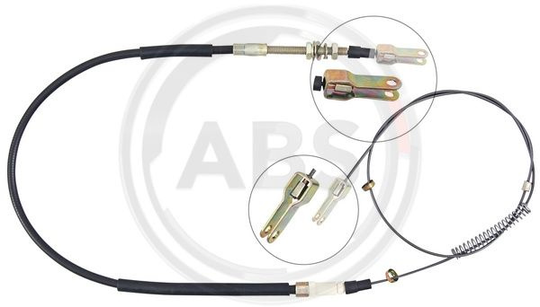 Cablu, frana de parcare spate (K10535 ABS) FORD