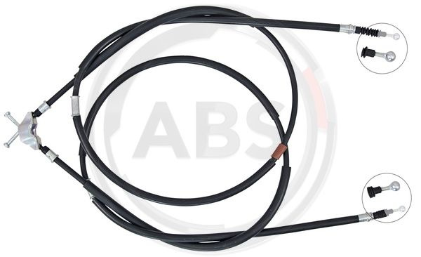 Cablu, frana de parcare spate (K16500 ABS) OPEL