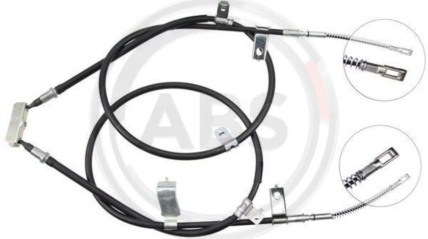Cablu, frana de parcare spate (K19005 ABS) CHEVROLET,DAEWOO